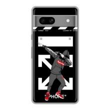 Чехол для Google Pixel 7A с картинкой Supreme (AlphaPrint)