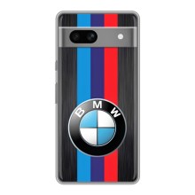 Чохол для Гоогле Піксел 7А - з принтом БМВ (AlphaPrint) (Лого BMW)