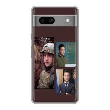 Чехол для Google Pixel 7A (AlphaPrint - с принтом Зеленского)