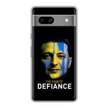 Чехол для Google Pixel 7A (AlphaPrint - с принтом Зеленского)