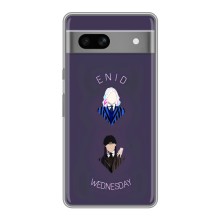 Чохли Венсдей на Google Pixel 7A Уенсдей (AlphaPrint) (Венздей і подруга)