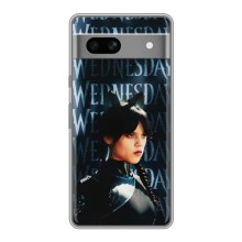 Чохли Венсдей на Google Pixel 7A Уенсдей (AlphaPrint) (Венздей кішка)