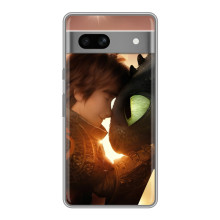 Чохол дракон Беззубик для Google Pixel 7A – Беззубик і Гикавка