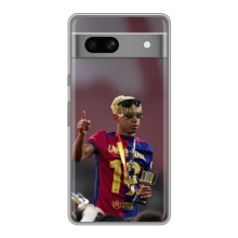 Чехол с футболистом Ламин Ямаль Google Pixel 7A