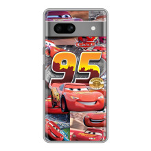 Силиконовый чехол Маквин для Google Pixel 7A – Коллаж Маквин