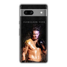 Чехол с картинкой Александр Усик для Google Pixel 7A – Чемпион Усик