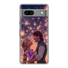 Чохол Рапунцель для Google Pixel 7A (Принцеса і принц)