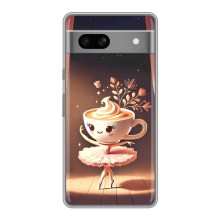 Чохол з мемом Тралалело тралала на Google Pixel 7A (Балерина капучина)