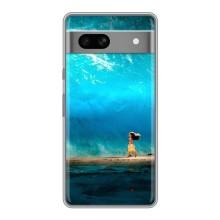 Чохол з мультфільмом Ваяна Google Pixel 7A (Моана)