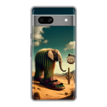Чехол с мемами тралалело тралала для Google Pixel 7A