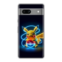 Чохол з Пікачу на Google Pixel 7A (Покемон)