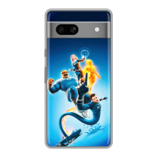 Чехол с принтом Фантастическая четверка для Google Pixel 7A – Фантастическая четверка