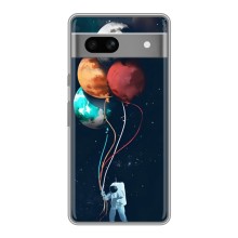 Космічні Чохли для Гоогле Піксел 7А (VPrint) (Планети кульки)