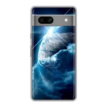 Космічні Чохли для Гоогле Піксел 7А (VPrint) (Земля з космоса)