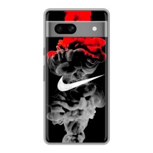 Силіконовый Чохол на Google Pixel 7A з картинкою НАЙК (Nike дим)