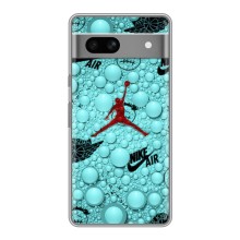 Силіконовый Чохол Nike Air Jordan на Гугул Піксель 7А (Джордан Найк)