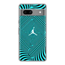 Силіконовый Чохол Nike Air Jordan на Гугул Піксель 7А (Jordan)