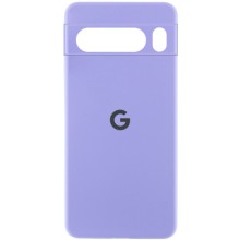 Чехол Silicone Cover Lakshmi Full Camera (AAA) with Logo для Google Pixel 8 Pro – Сиреневый