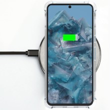 TPU чохол GETMAN Ease logo посилені кути Full Camera для Google Pixel 8 Pro – Безбарвний (прозорий)