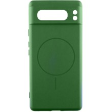 Чохол Silicone Cover Lakshmi Full Camera (AA) with MagFit для Google Pixel 8 Pro – Зелений