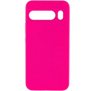 Чохол Silicone Cover Lakshmi Full Camera (AAA) для Google Pixel 8 Pro (Рожевий)