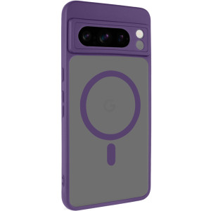 Чехол TPU Bloom with Magnetic Fit для Google Pixel 8 Pro – Фиолетовый