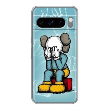 Чехлы для Google Pixel 8 Pro - Bearbrick Louis Vuitton (PREMIUMPrint) (Плач Bearbrick)