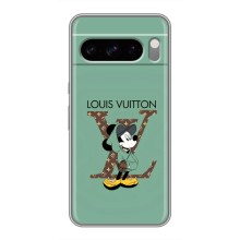 Чехлы Луи Витон для Google Pixel 8 Pro (AlphaPrint - LOUIS VUITTON) (Микки Маус LV)