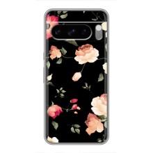 Чохли з квітами для Google Pixel 8 Pro (VPrint) (Трояндочки)
