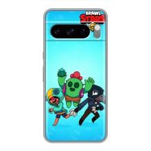 Чехлы Brawl Stars для Google Pixel 8 Pro (AlphaPrint)