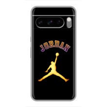 Чохли для Google Pixel 8 Pro - з картинкою JORDAN (AlphaPrint) (Jordan Gold)