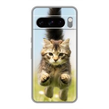 Чохли з Котиками для Google Pixel 8 Pro (VPrint) (Прижок кота)