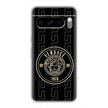 Чехлы VERSACE для Гугл пиксель 8 Про (PREMIUMPrint) (Лого Версаче)