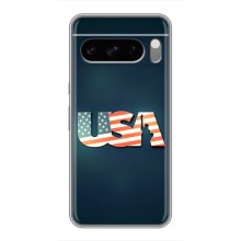 Чехол Флаг USA для Google Pixel 8 Pro (USA)