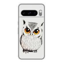 Чохол з пташками на Google Pixel 8 Pro (VPrint) (Мила Сова)