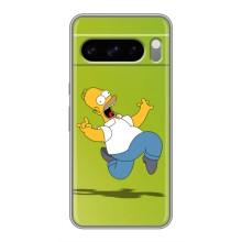 Чjхол з Сімпсонами для Google Pixel 8 Pro (VPrint) (Гомер Сімпсон)