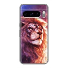 Чохол з картинкою ЛЕВ для Google Pixel 8 Pro (VPrint) (Красочний Лев)