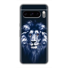 Чохол з картинкою ЛЕВ для Google Pixel 8 Pro (VPrint) (Синій Лев)
