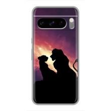 Чехол Король лев на Гугл пиксель 8 Про (Симба и Налу)