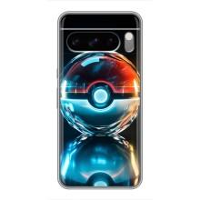 Чохол з Пікачу на Google Pixel 8 Pro (М'яч Пікачу)