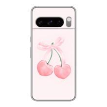 Чохол з розовим принтом для Google Pixel 8 Pro – Рожеві вишні