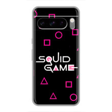 Чехол Гра в кальмара для Google Pixel 8 Pro – Логотип игры кальмара