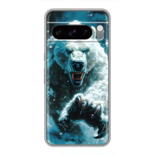 Чехол с картинкой «Хищники» для Google Pixel 8 Pro – Медведь