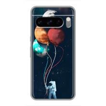 Космічні Чохли для Гугл Пiксель 8 Про (VPrint) (Планети кульки)