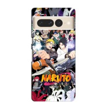 Купить Чехлы на телефон с принтом Anime для Гугул Пиксель 8 Про (Наруто постер)