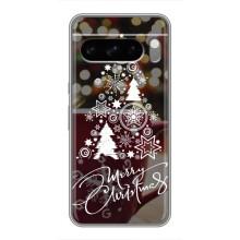 Різдвяні Чохли для Google Pixel 8 Pro (VPrint) (Ялинка яскрава)