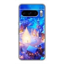 Різдвяні Чохли для Google Pixel 8 Pro (VPrint) (Різдвяне місто)