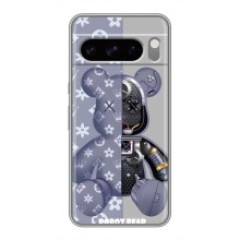 Силиконовый чехол для Google Pixel 8 Pro (Медведь Louis Vuitton)