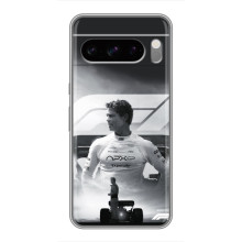 Чехол с прнтом Формула 1 на Google Pixel 8 Pro – Фон Формула-1