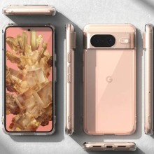 TPU чехол Epic Transparent 1,5mm Full Camera для Google Pixel 8 – Бесцветный (прозрачный)